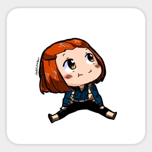 Possessed Puppy Haught Sticker